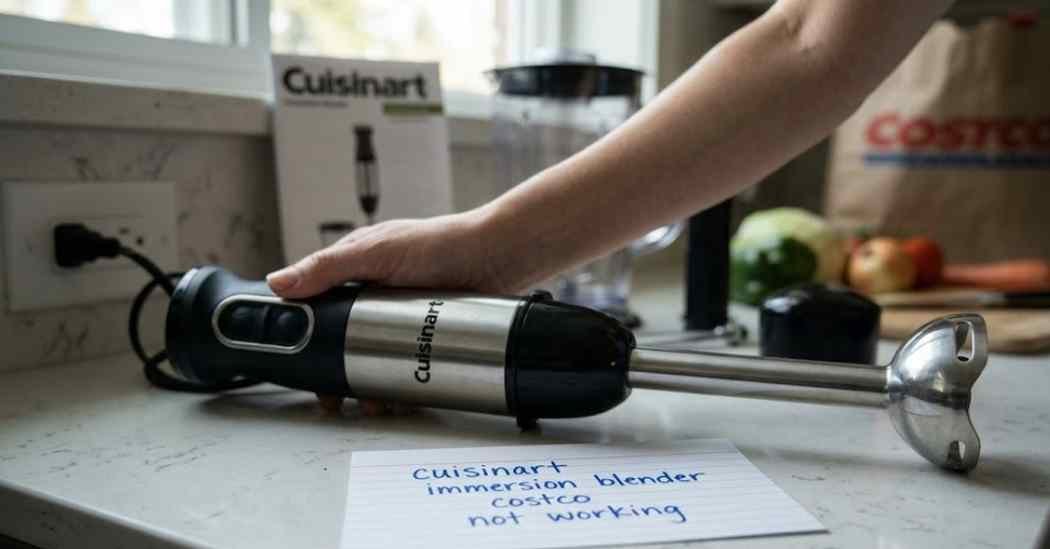 Cuisinart Immersion Blender Costco Not Working