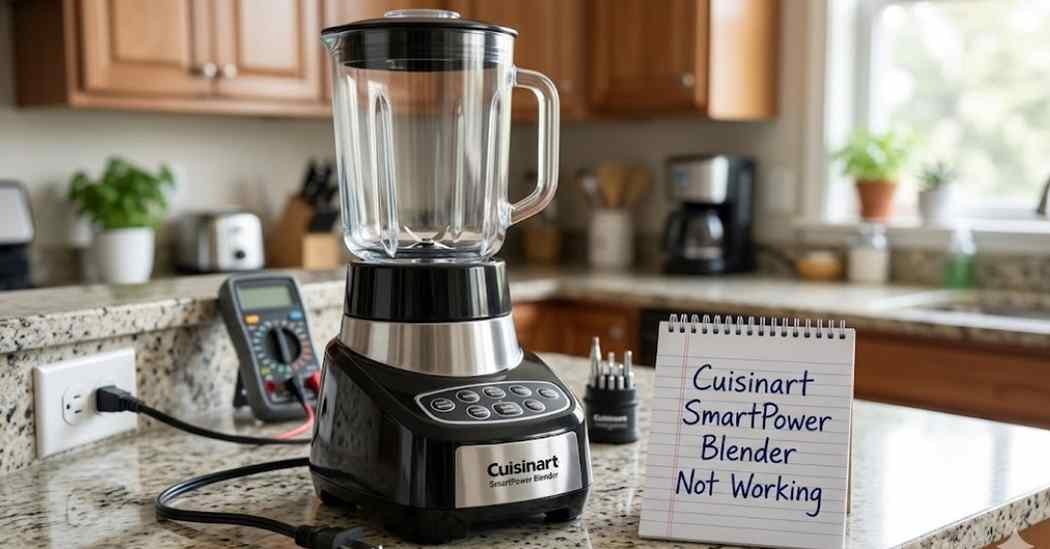 Cuisinart SmartPower Blender Not Working