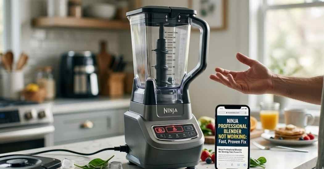 Ninja Hand Blender Not Working