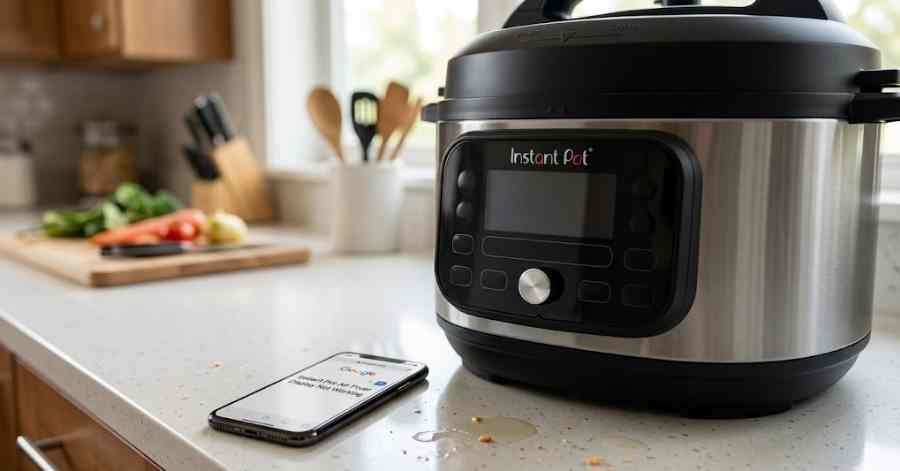 Instant Pot Air Fryer Display Not Working
