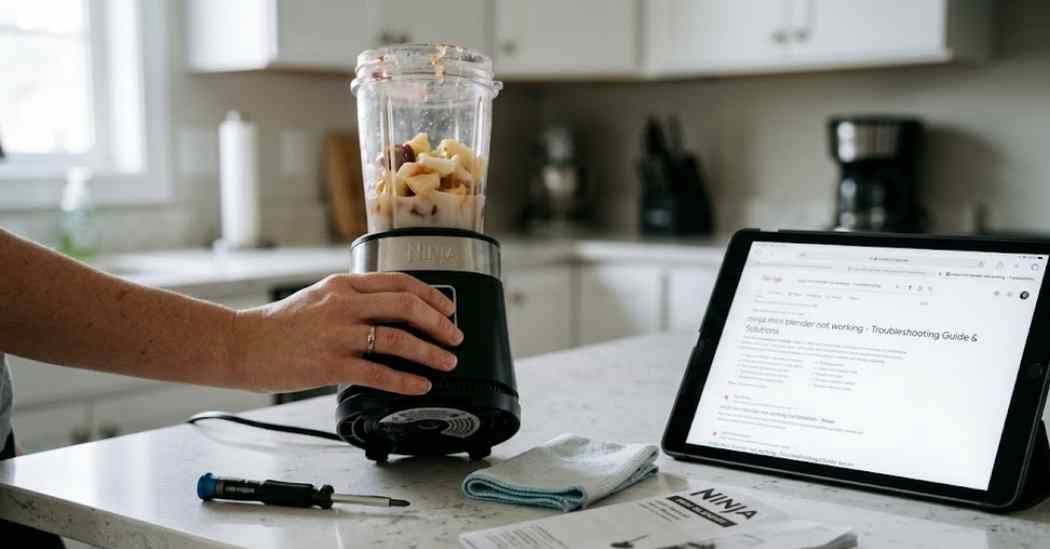 Ninja Mini Blender Not Working