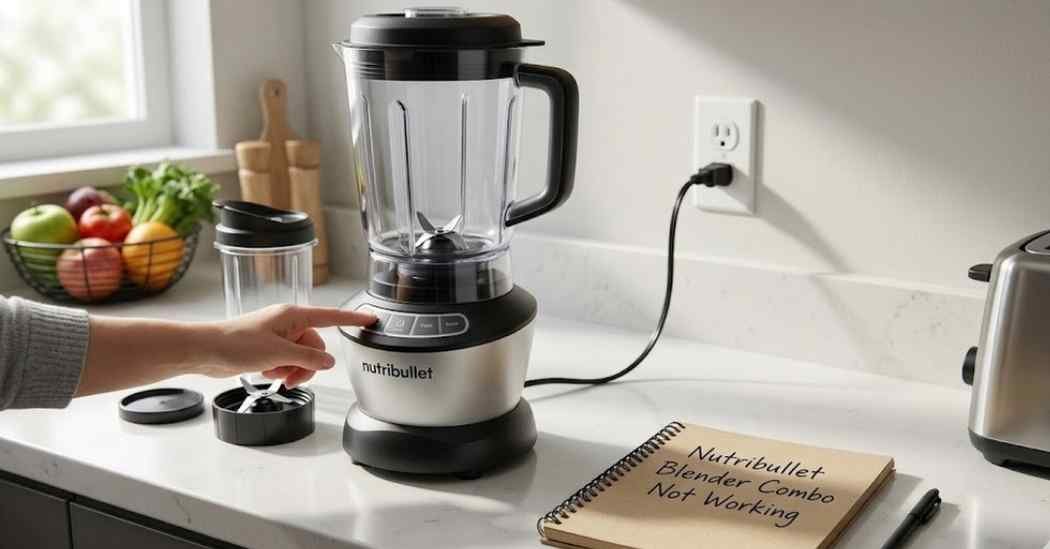 Nutribullet Blender Combo Not Working