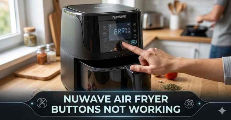 NuWave Air Fryer Buttons Not Working
