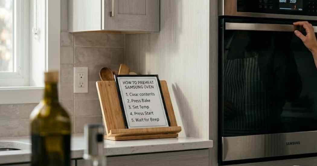 How To Preheat Samsung Oven
