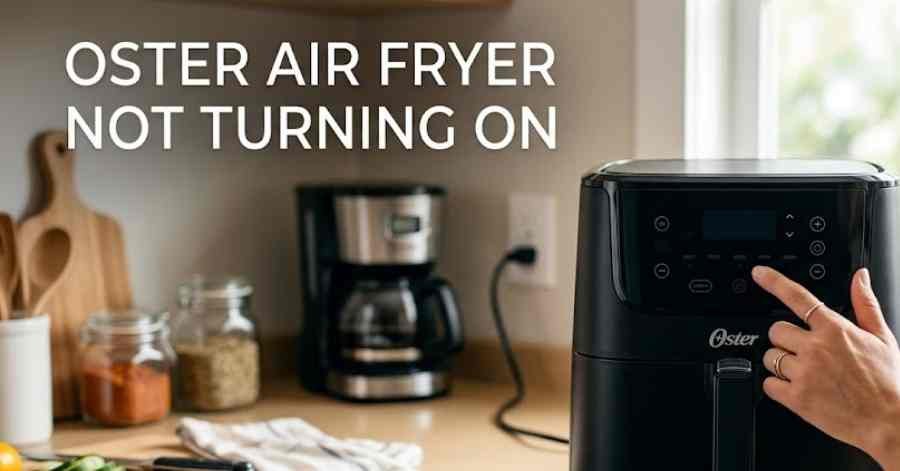 Oster Air Fryer Not Turning On
