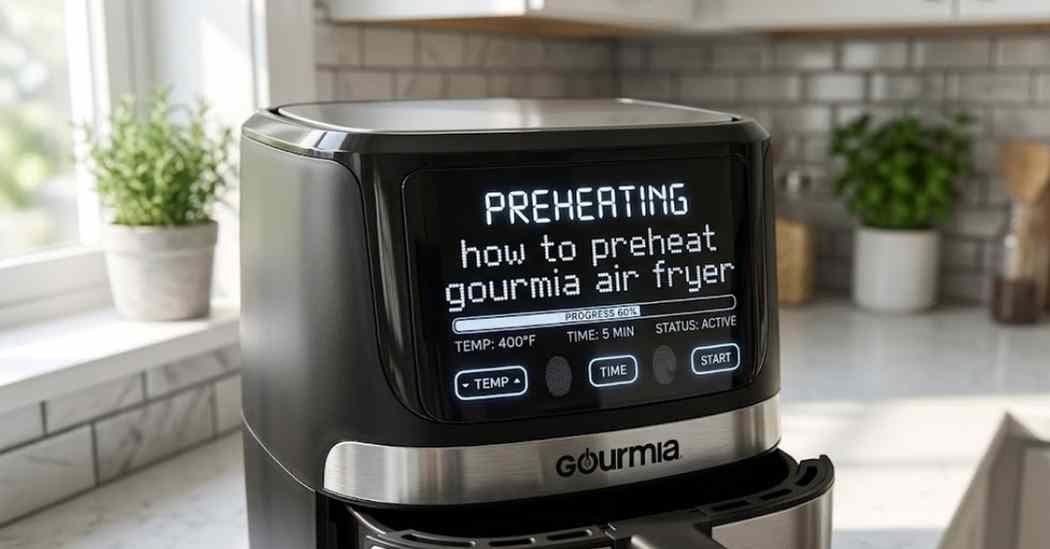 How To Preheat Gourmia Air Fryer