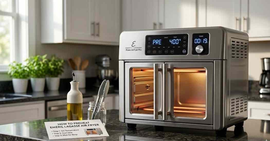 How to Preheat Emeril Lagasse Air Fryer
