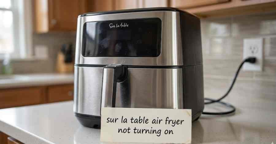 Sur La Table Air Fryer Not Turning On