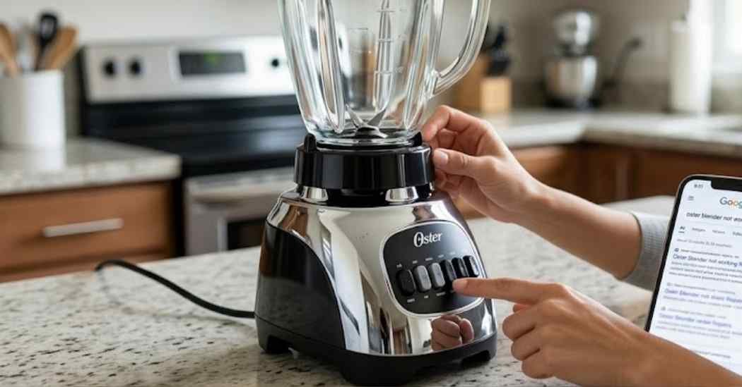 Oster Blender Not Working