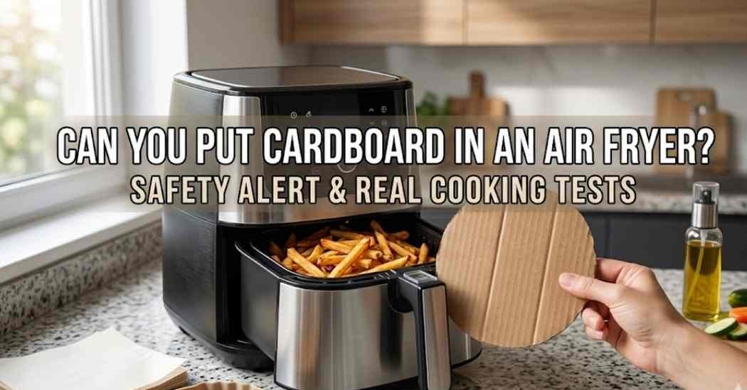 Can You Put Cardboard In An Air Fryer