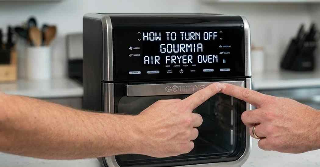 How To Turn Off Gourmia Air Fryer Oven