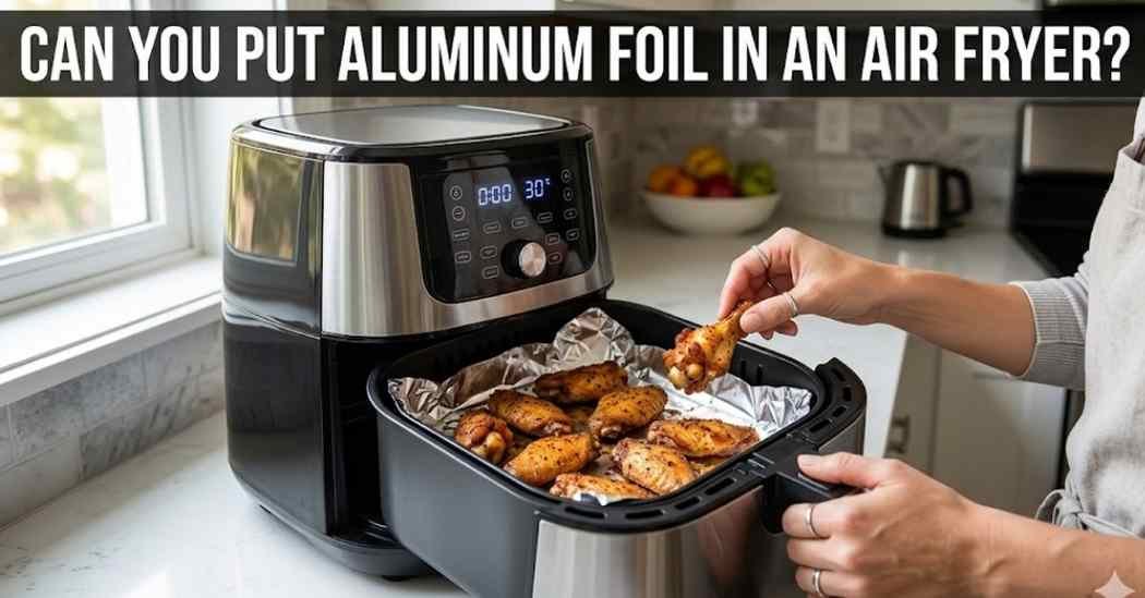 Can You Put Aluminum Foil in an Air Fryer