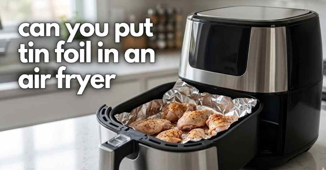 Can You Put Tin Foil In An Air Fryer