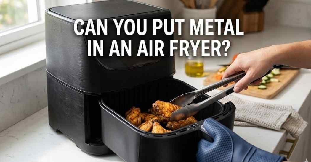 Can You Put Metal In An Air Fryer