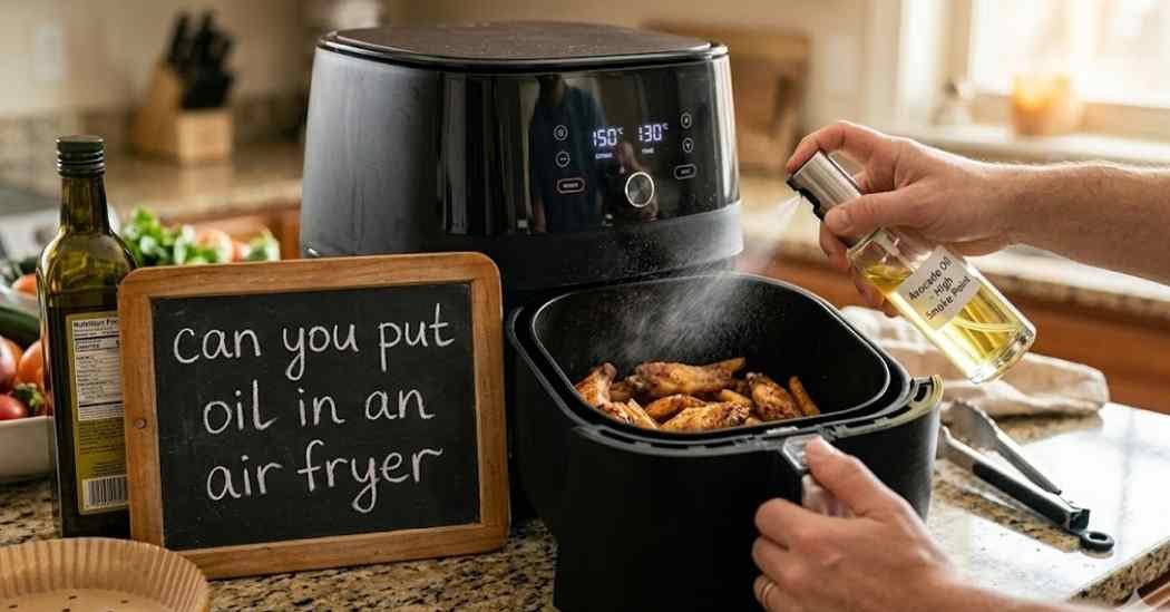 Can You Put Oil In An Air Fryer