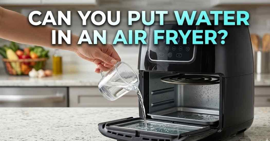 Can You Put Water in an Air Fryer