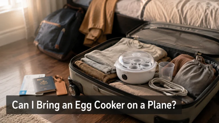 Can I Bring an Egg Cooker on a Plane