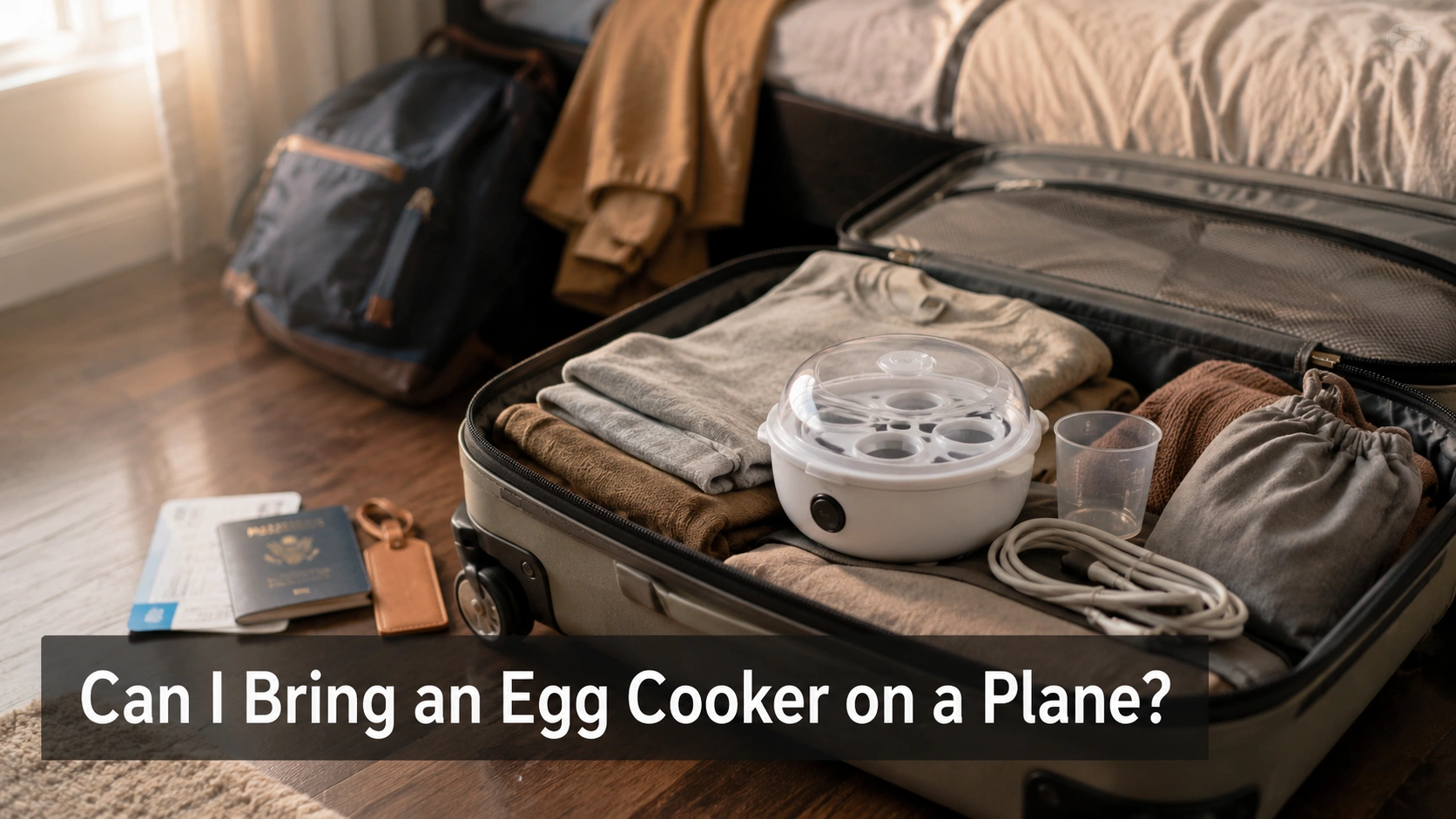 Can I Bring an Egg Cooker on a Plane