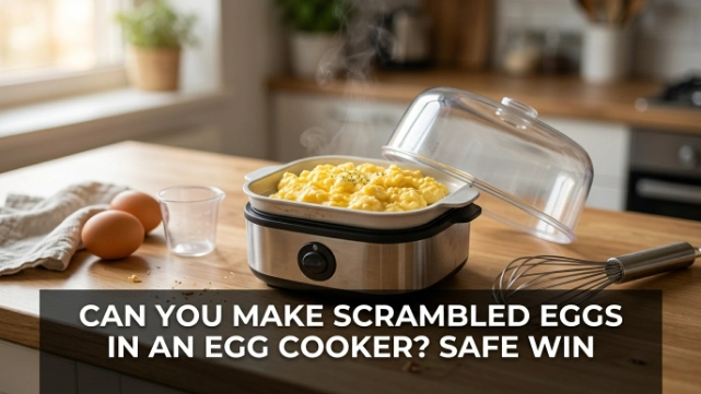 Can You Make Scrambled Eggs in an Egg Cooker Safe Win