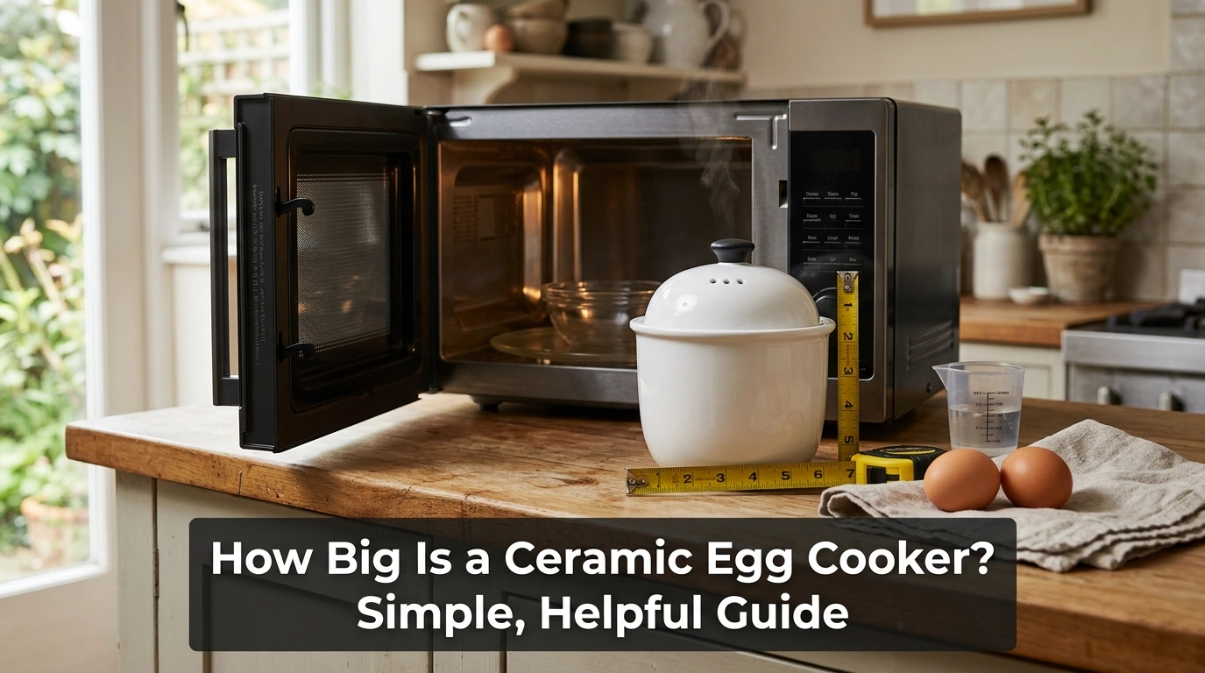 How Big Is a Ceramic Egg Cooker Simple, Helpful Guide