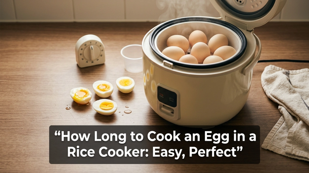 How Long to Cook an Egg in a Rice Cooker Easy, Perfect