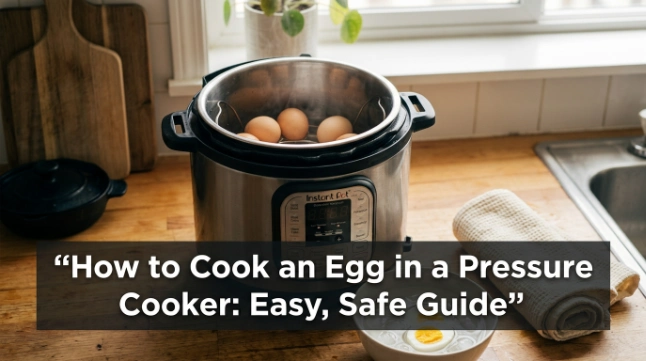 How to Cook an Egg in a Pressure Cooker Easy, Safe Guide