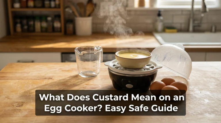 What Does Custard Mean on an Egg Cooker Easy Safe Guide