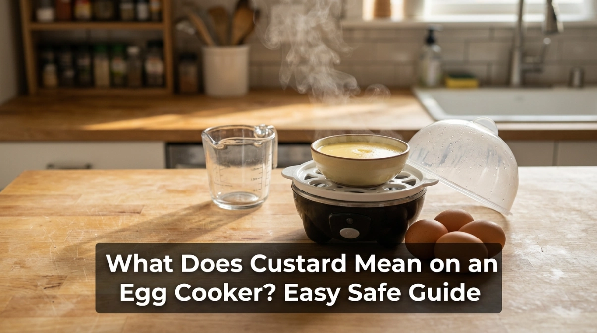 What Does Custard Mean on an Egg Cooker Easy Safe Guide