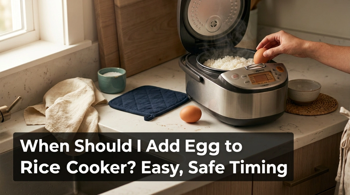 When Should I Add Egg to Rice Cooker Easy, Safe Timing