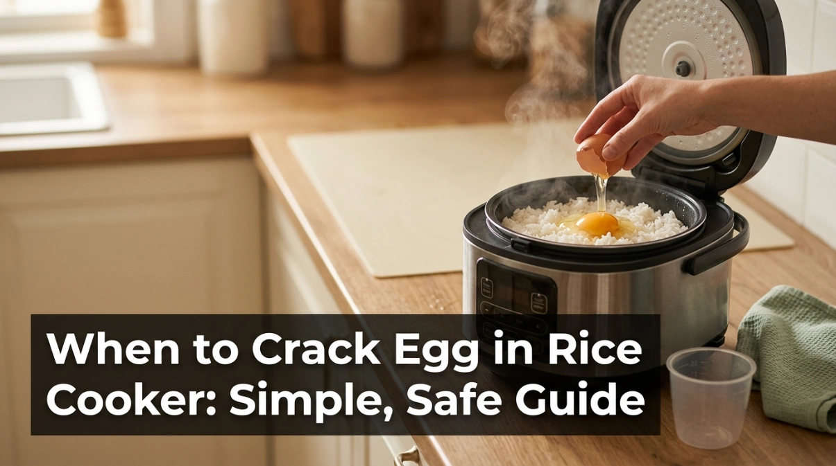 When to Crack Egg in Rice Cooker Simple, Safe Guide