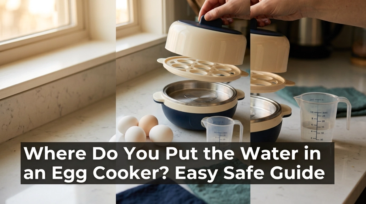 Where Do You Put the Water in an Egg Cooker Easy Safe Guide