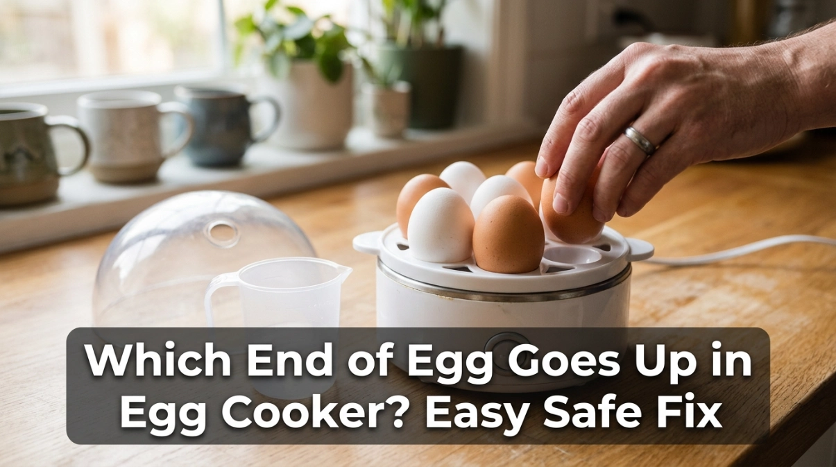 Which End of Egg Goes Up in Egg Cooker Easy Safe Fix