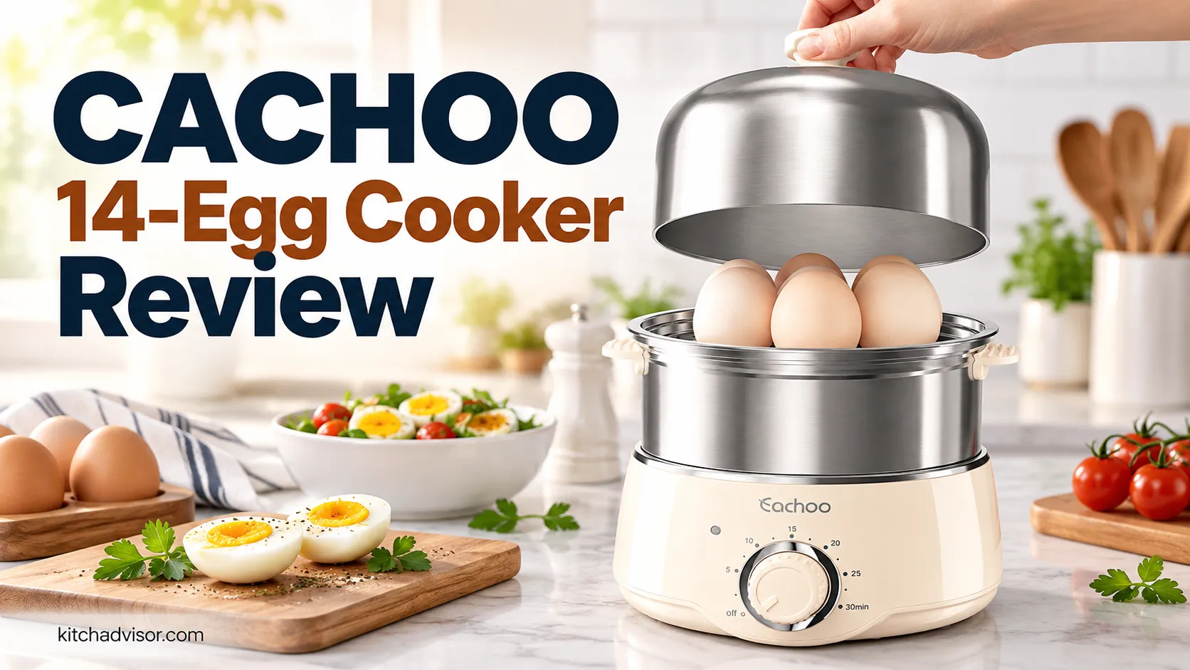 CACHOO 14-Egg Cooker Review