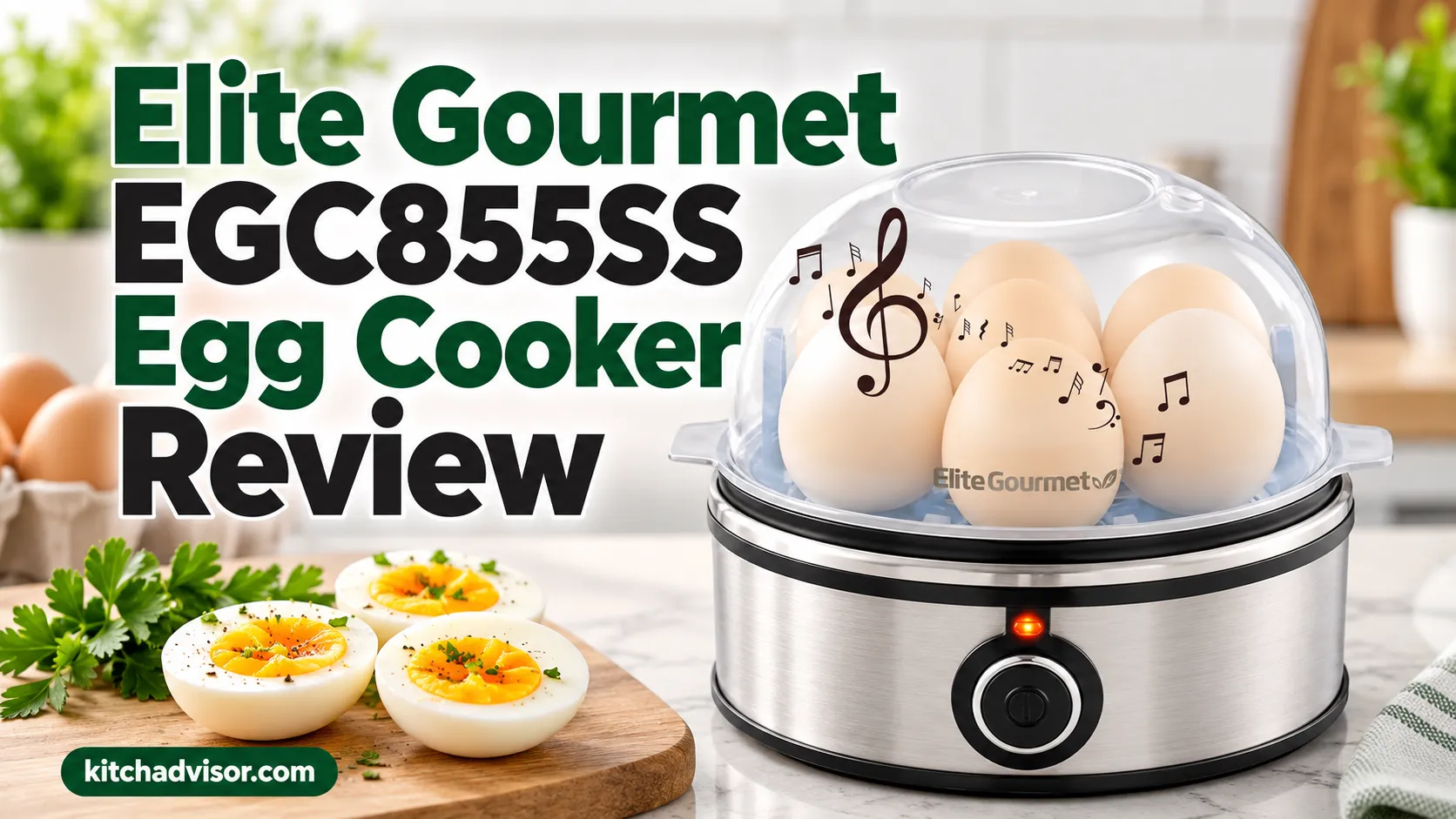 Elite Gourmet EGC855SS Egg Cooker Review