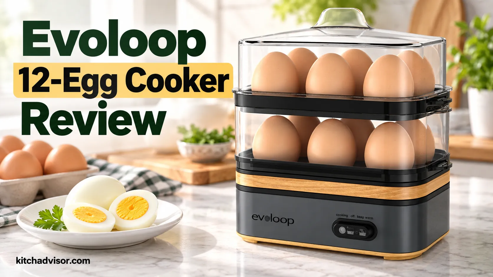 Evoloop 12-Egg Cooker Review