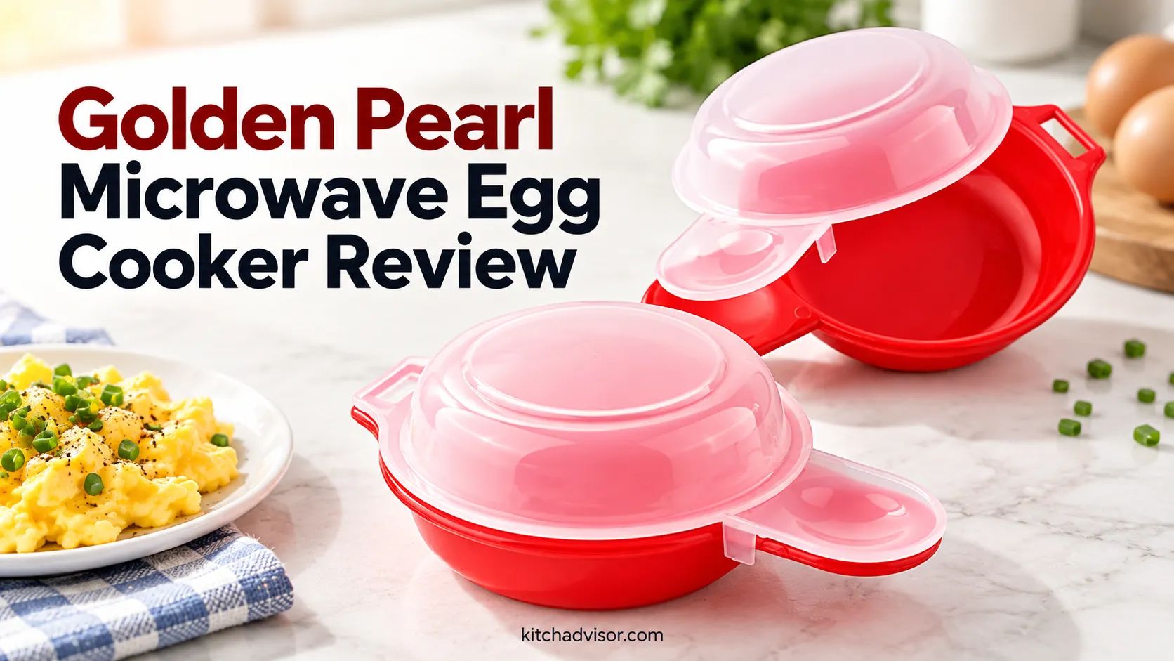 Golden Pearl Microwave Egg Cooker Review