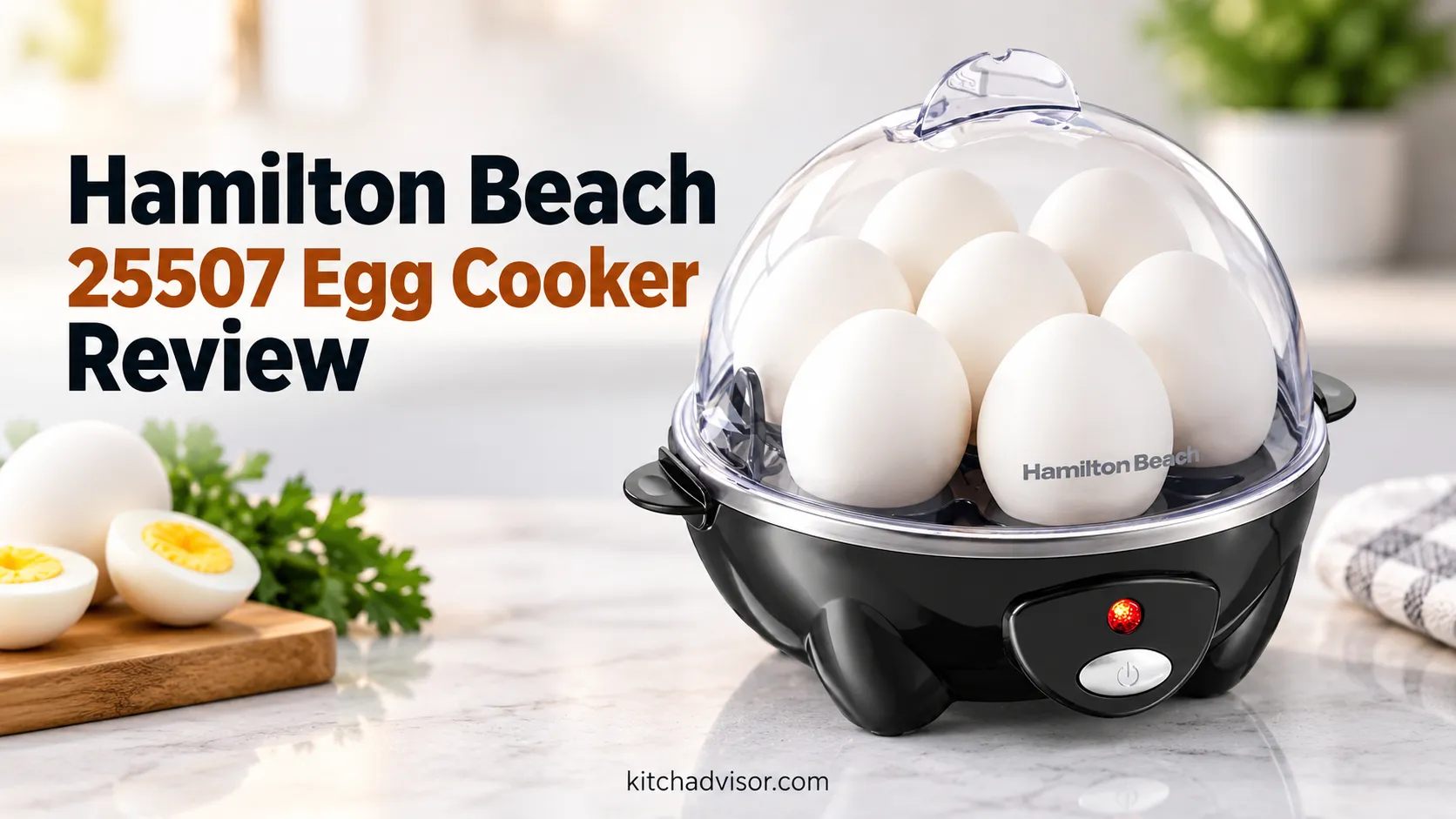 Hamilton Beach 25507 Egg Cooker Review