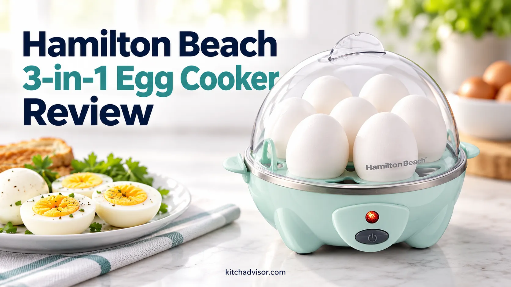 Hamilton Beach 3-in-1 Egg Cooker Review