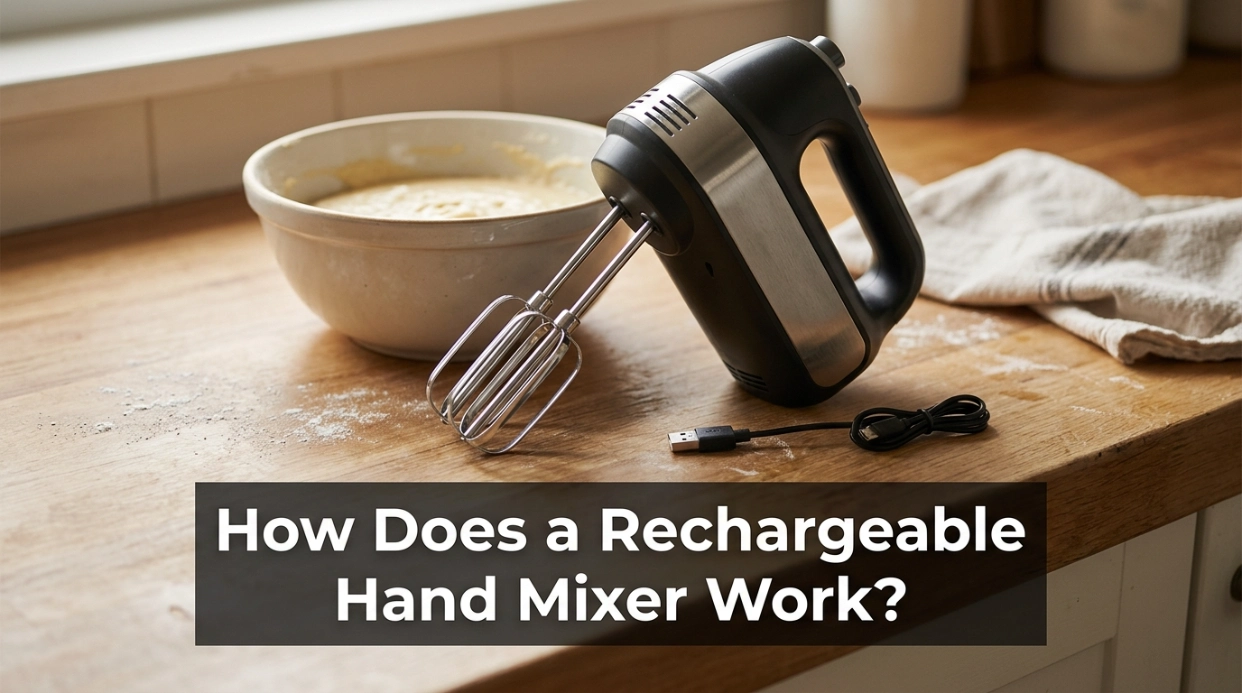 How Does a Rechargeable Hand Mixer Work