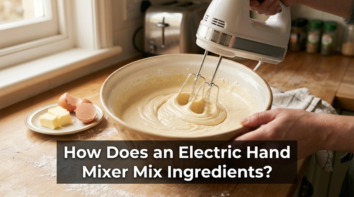 How Does an Electric Hand Mixer Mix Ingredients