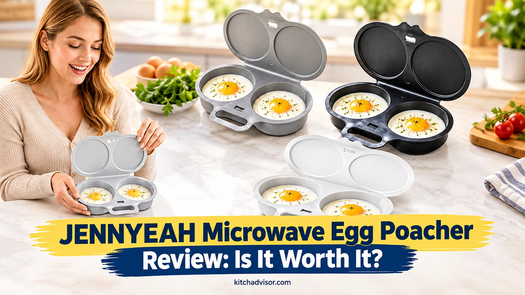 JENNYEAH microwave egg poacher review