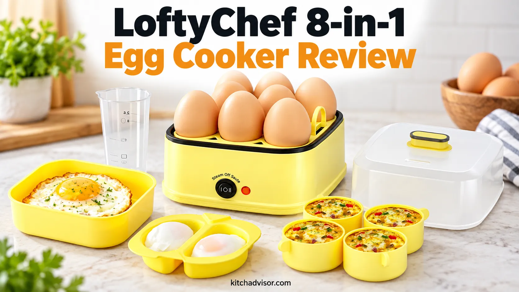 LoftyChef 8-in-1 Egg Cooker Review