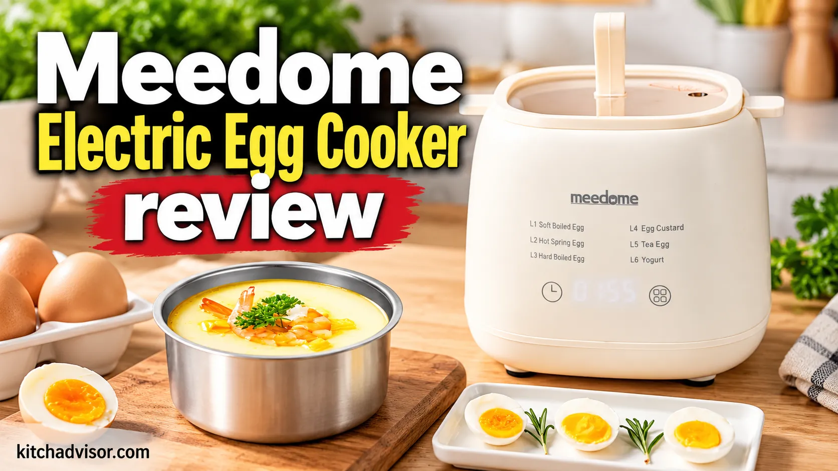 Meedome Electric Egg Cooker review