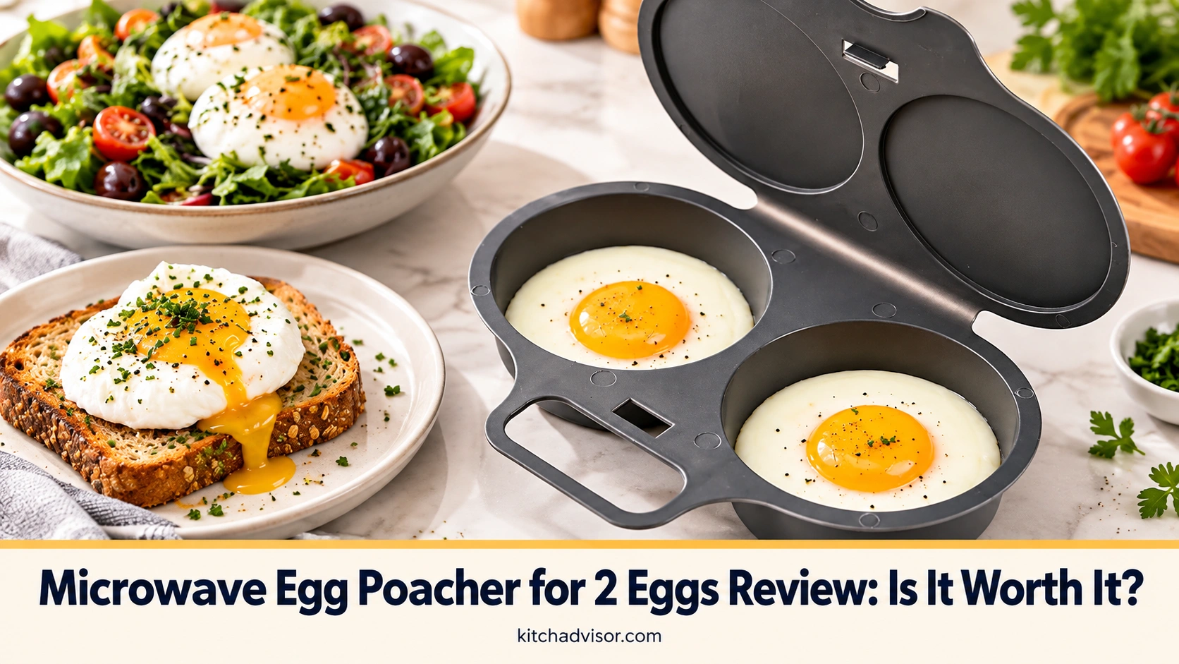 Microwave Egg Poacher for 2 Eggs Review
