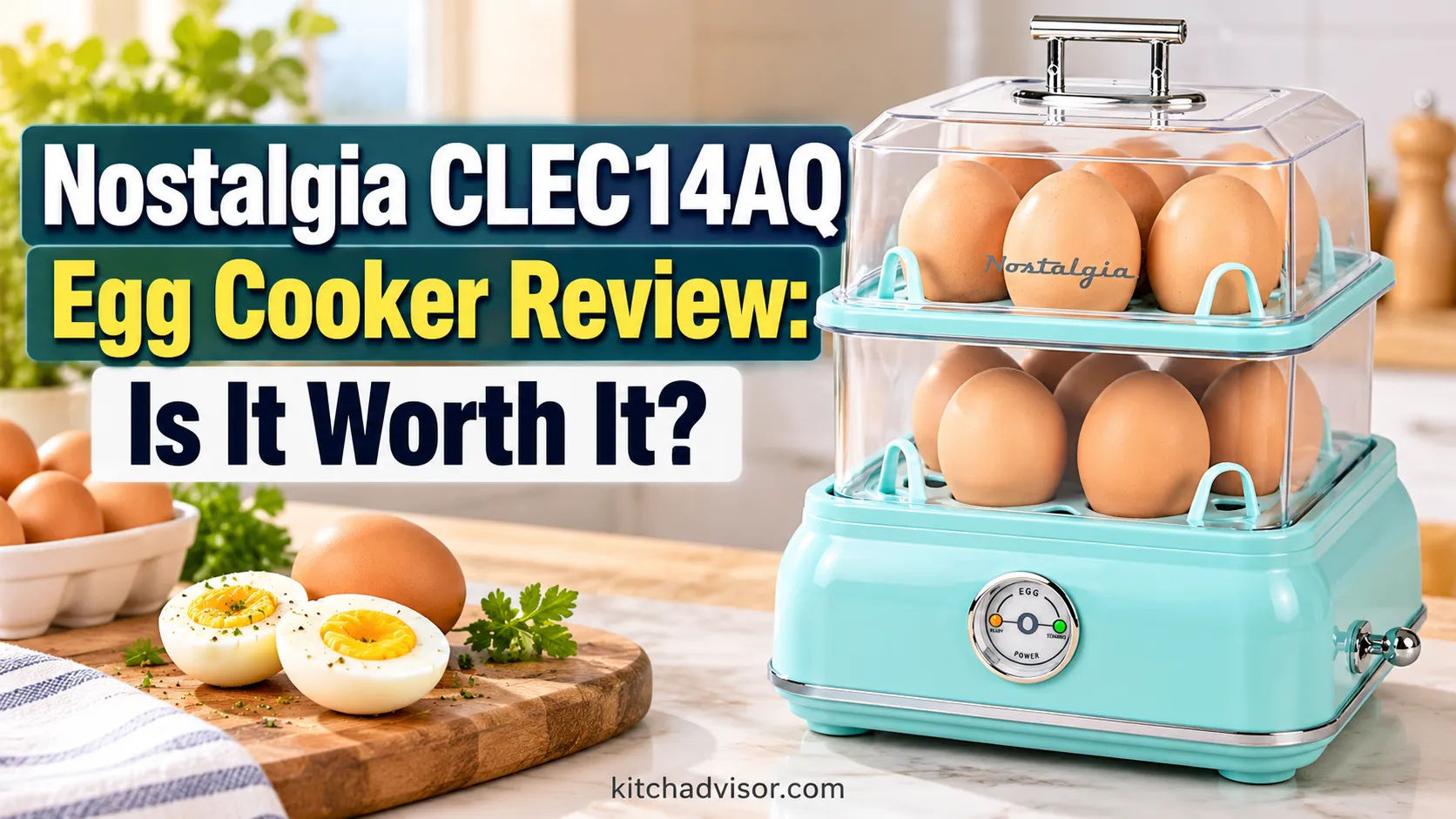 Nostalgia CLEC14AQ Egg Cooker Review Is It Worth It
