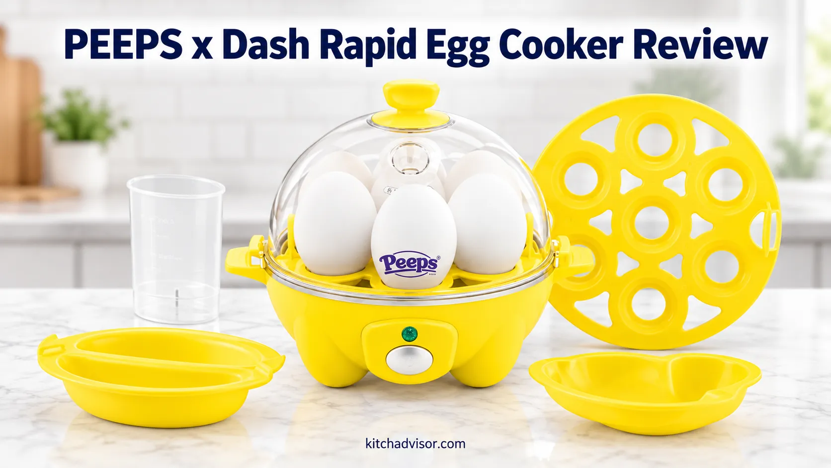 PEEPS x Dash Rapid Egg Cooker Review