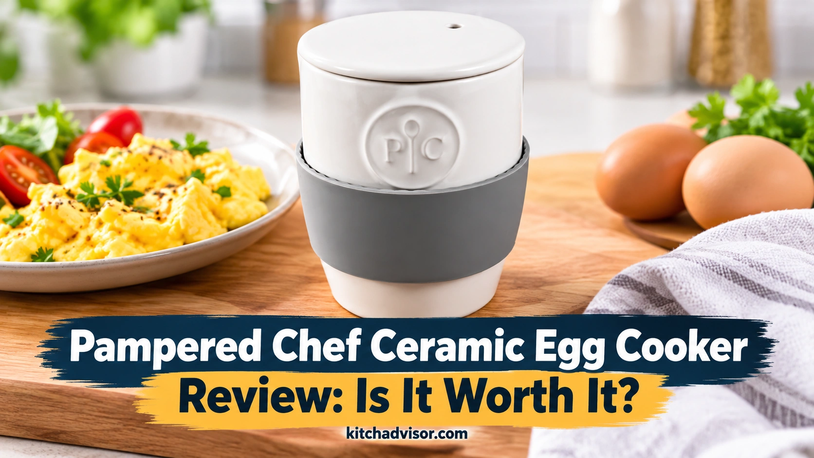 Pampered Chef Ceramic Egg Cooker Review