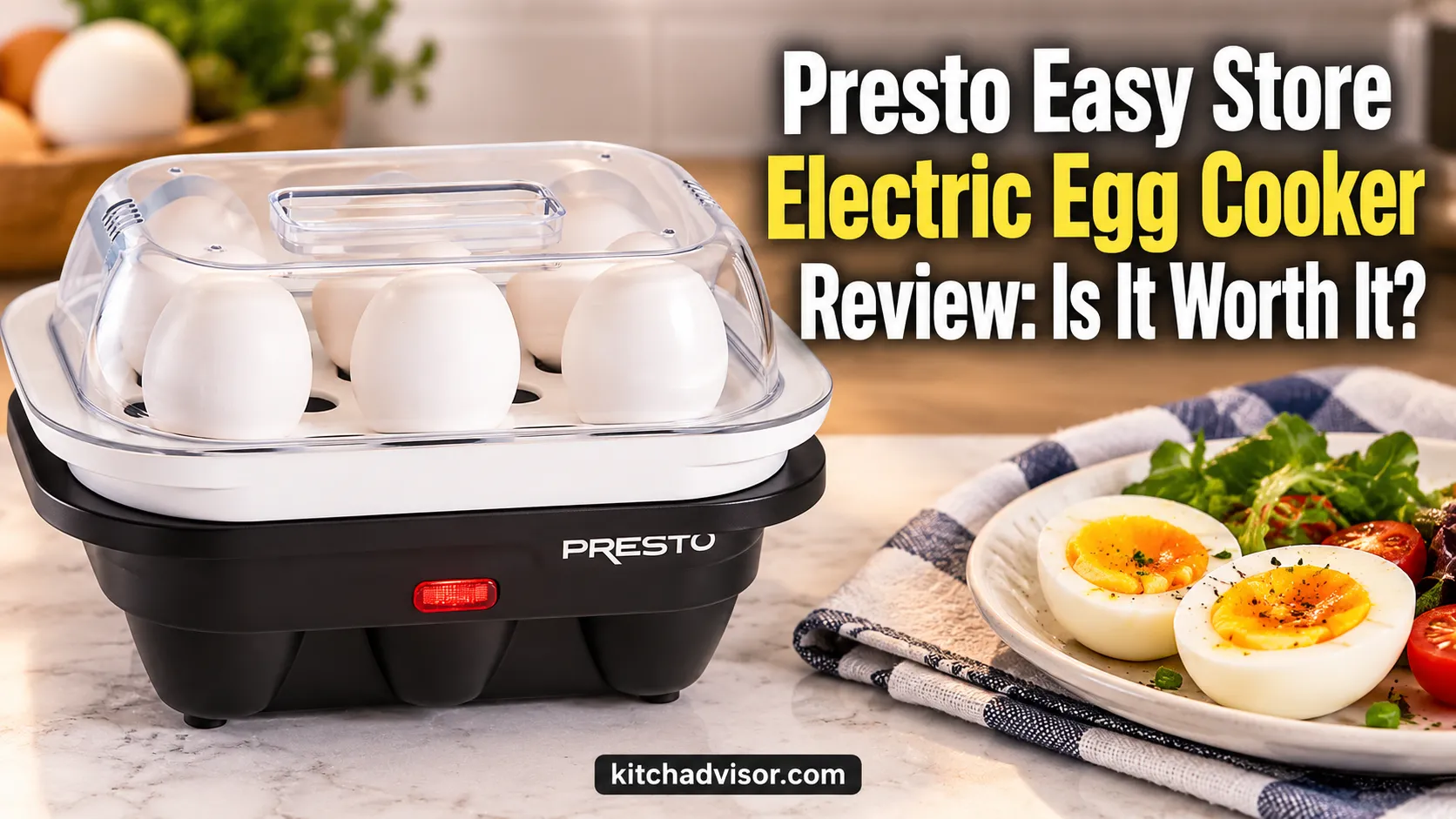 Presto Easy Store Electric Egg Cooker review