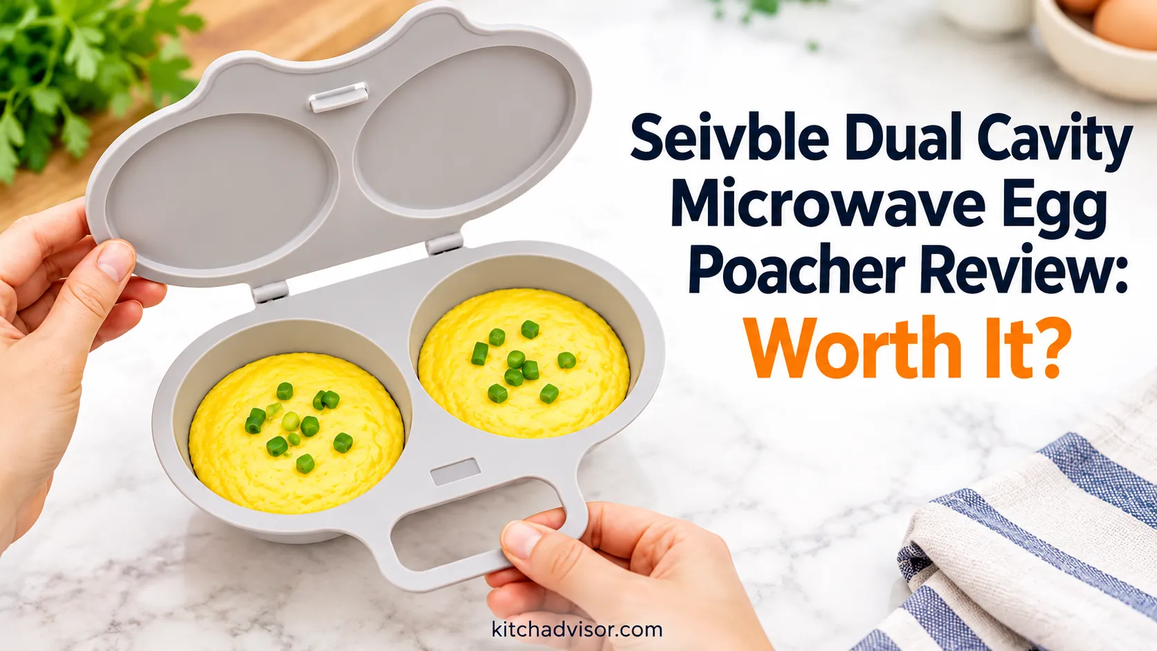 Seivble microwave egg poacher review