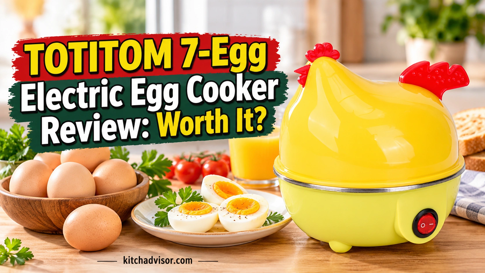 TOTITOM 7-Egg Electric Egg Cooker Review
